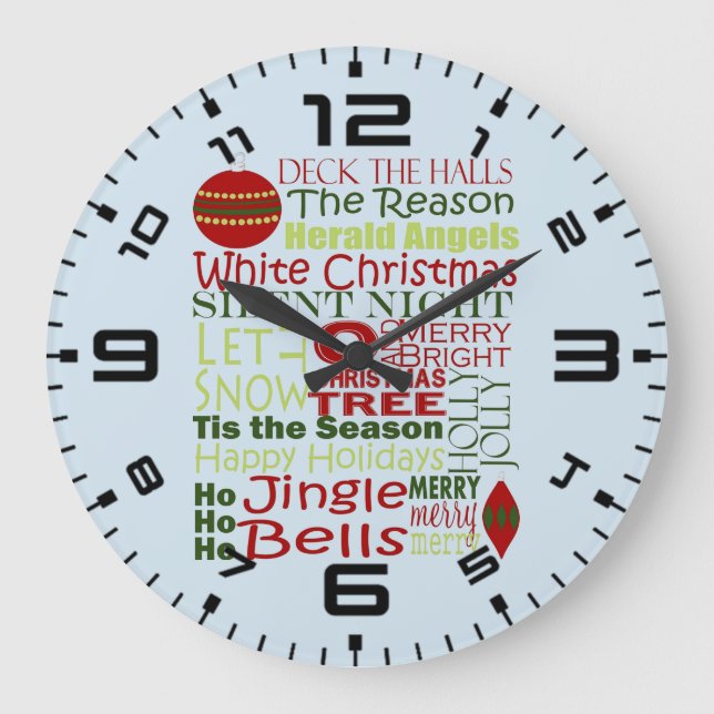Grande Horloge Ronde Raison De Cette Saison (Recto)