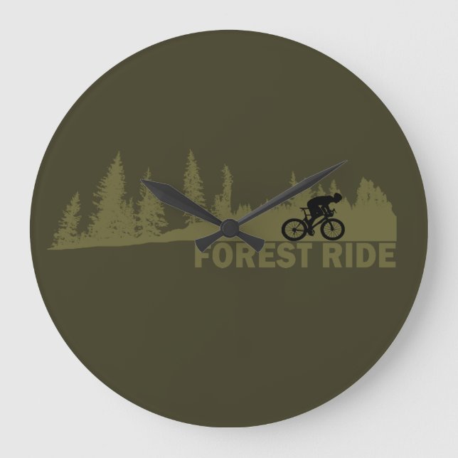 Grande Horloge Ronde Randonnée en forêt (Recto)