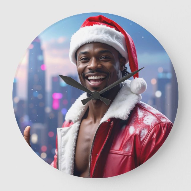 GRANDE HORLOGE RONDE RAPPY X-MAS (Recto)