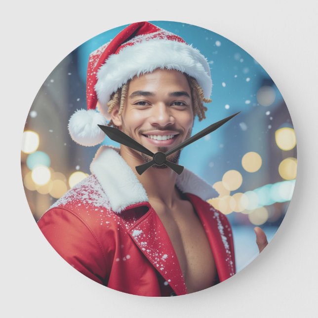 GRANDE HORLOGE RONDE RAPPY X-MAS (Recto)