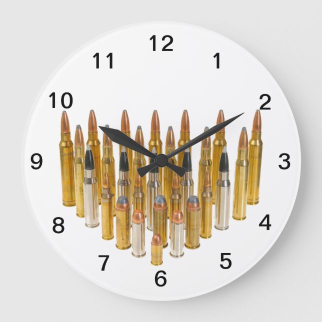 Grande Horloge Ronde Recharger l'horloge, un cadeau pour quiconque rech (Recto)