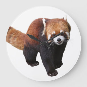 Grande Horloge Ronde "Red Panda"の 優 製