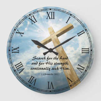 Grande Horloge Ronde Religious Bible quota Versalizable Clock