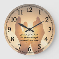 Religious Bible quota Versalizable Clock