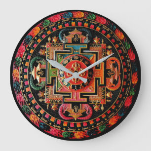 Grande Horloge Ronde Reloj de pared con estilo Mexicano
