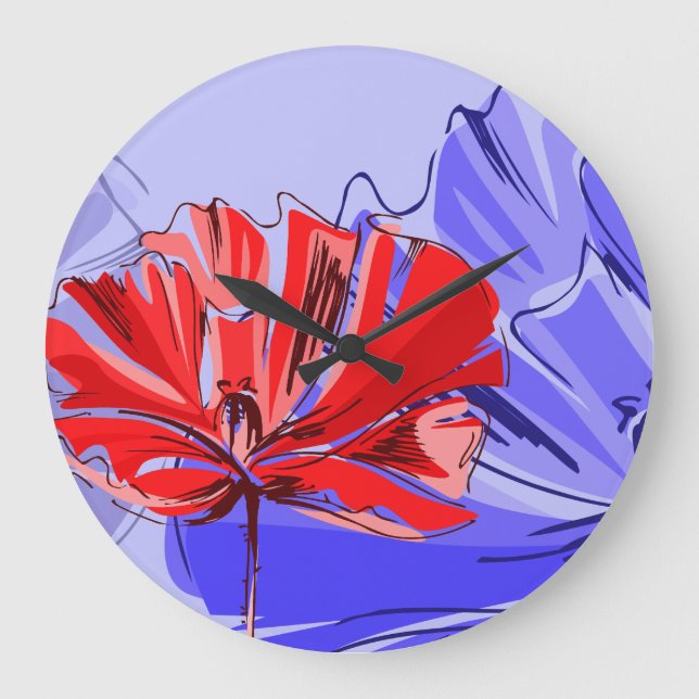 Grande Horloge Ronde Remembrance Poppy (Recto)