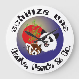 Grande Horloge Ronde Rencontre Panda