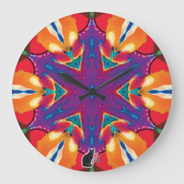 Grande Horloge Ronde Reticule Kaleidoscope (Recto)