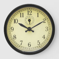 Retro Fifties Wall Clock