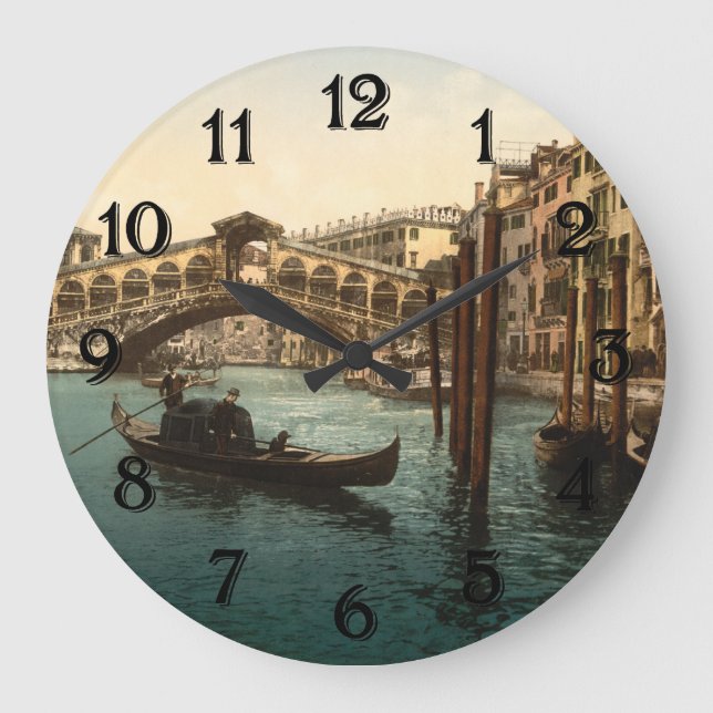 Grande Horloge Ronde Rialto Bridge I, Venice, Italy (Recto)
