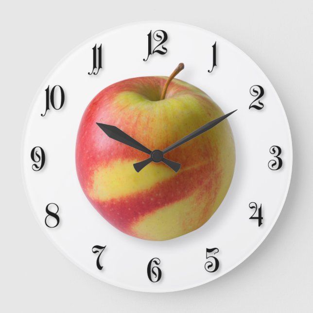 Grande Horloge Ronde Ripe apple (Recto)