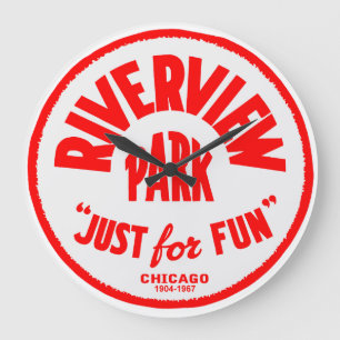 Grande Horloge Ronde Riverview Amusement Park, Chicago, 1904-1967 Illin