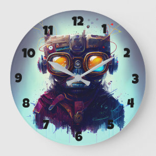 Grande Horloge Ronde Robot