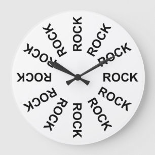 Grande Horloge Ronde Roche vingt-quatre heures sur vingt-quatre