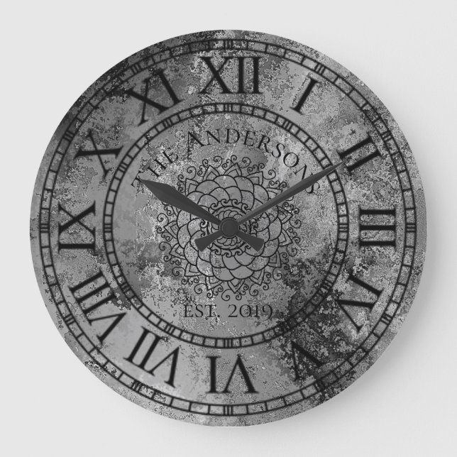 Grande Horloge Ronde Roman Numeral (Recto)