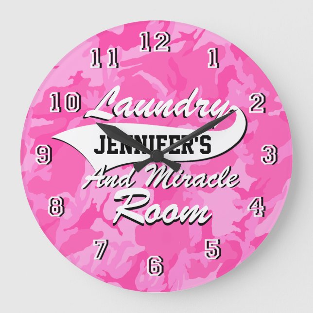 Grande Horloge Ronde Room Personalize (Recto)