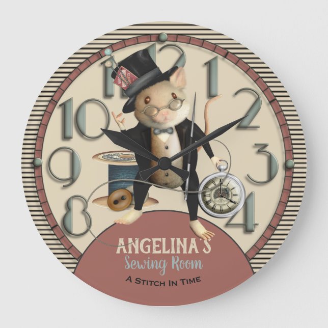 Grande Horloge Ronde Room Victorian Mad Hatter (Recto)