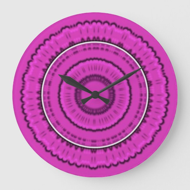 Grande Horloge Ronde Rose chaud (Recto)