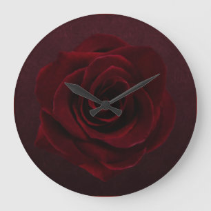Grande Horloge Ronde Rose gothique de Bourgogne