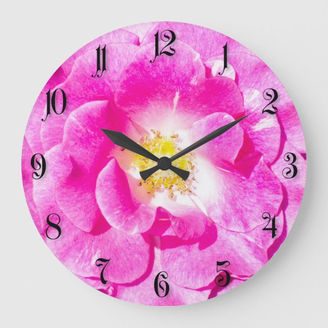 Grande Horloge Ronde Rose rose rose (Recto)