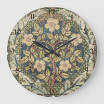 Rose Wreath Art Floral Vintage par William Morris