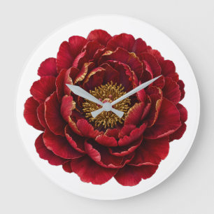 Grande Horloge Ronde Royal Persian Gold Filigree Botanique Luxe