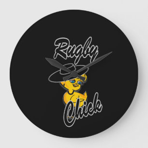 Grande Horloge Ronde Rugby Chick #4