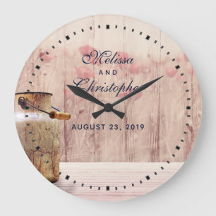 Grande Horloge Ronde Rustic Milk