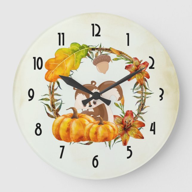 Grande Horloge Ronde Rustic Wreath (Recto)