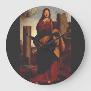 Grande Horloge Ronde Saint Barbara par Giovanni Antonio Boltraffic io