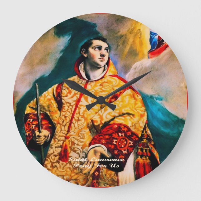 Grande Horloge Ronde Saint-Laurent (Recto)