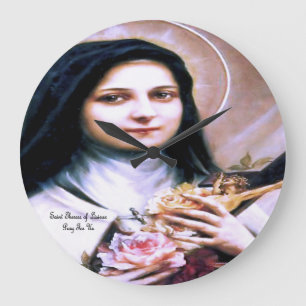 Grande Horloge Ronde Saint Therese of Lisieux