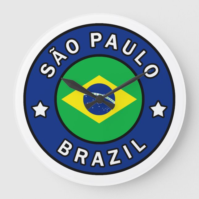 Grande Horloge Ronde São Paulo Brésil (Recto)