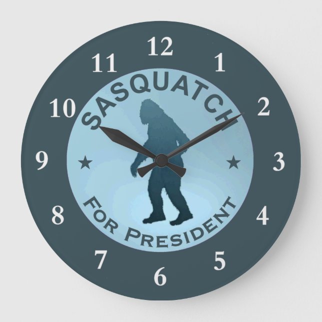 Grande Horloge Ronde Sasquatch, Président (Recto)