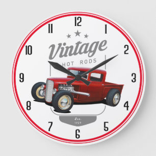 Grande Horloge Ronde Saut T Vintage