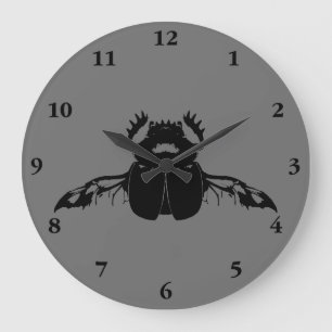 Grande Horloge Ronde Scarab beetle