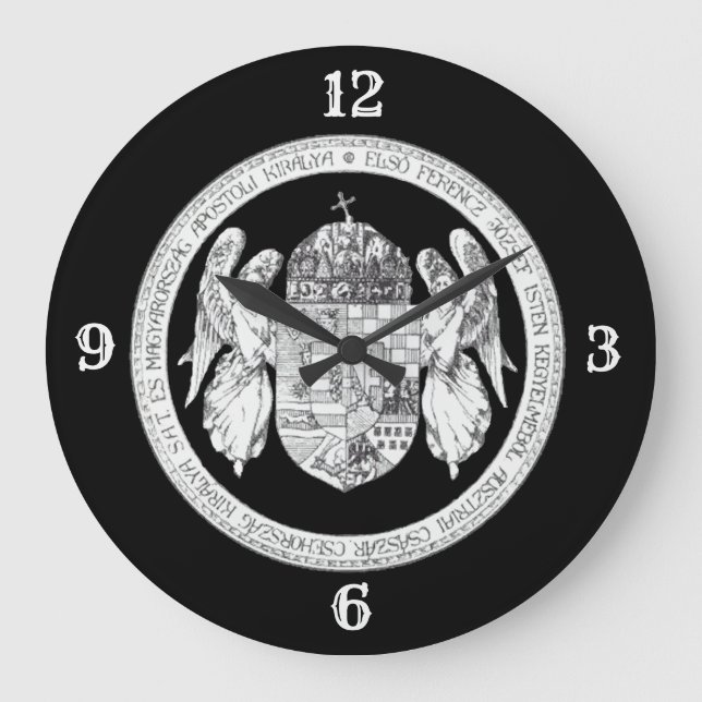 Grande Horloge Ronde Sceau de l'horloge ronde du Royaume de Hongrie (Recto)