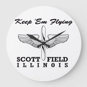 Grande Horloge Ronde Scott Field (Base aérienne), Belleville, IL