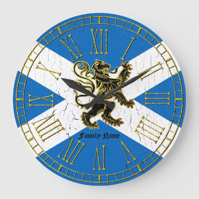 Grande Horloge Ronde Scottish Rampant (Recto)