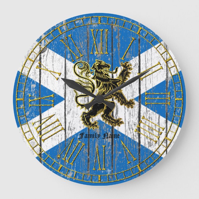 Grande Horloge Ronde Scottish Rampant (Recto)