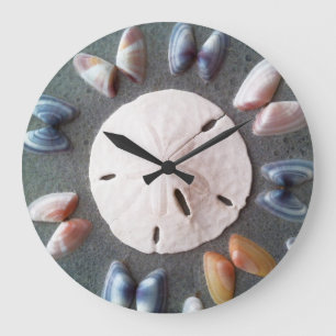 Grande Horloge Ronde Seashell