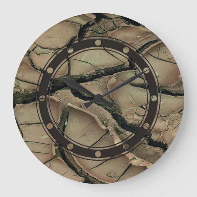 Grande Horloge Ronde SEC TERRE + votre idée (Recto)
