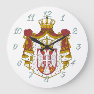 Grande Horloge Ronde Serbian Coat arms
