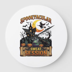 Grande Horloge Ronde Session de sudation Spooktacular Maison hantée Sor