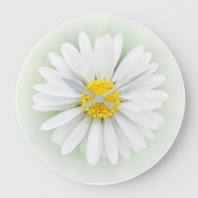 Grande Horloge Ronde Shabby Chic Clock (Recto)
