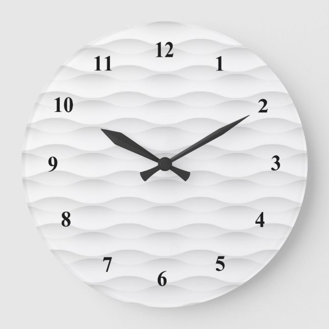 Grande Horloge Ronde Shadowed Background (Recto)