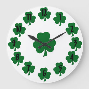 Grande Horloge Ronde Shamrock