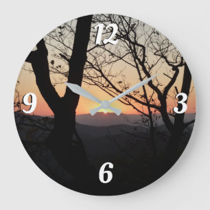 Grande Horloge Ronde Shenandoah Sunset National Park Paysage