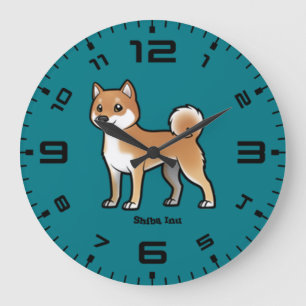 Grande Horloge Ronde shiba inu