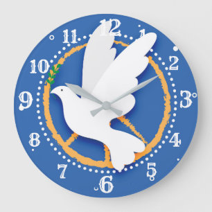 Grande Horloge Ronde Sign Clock